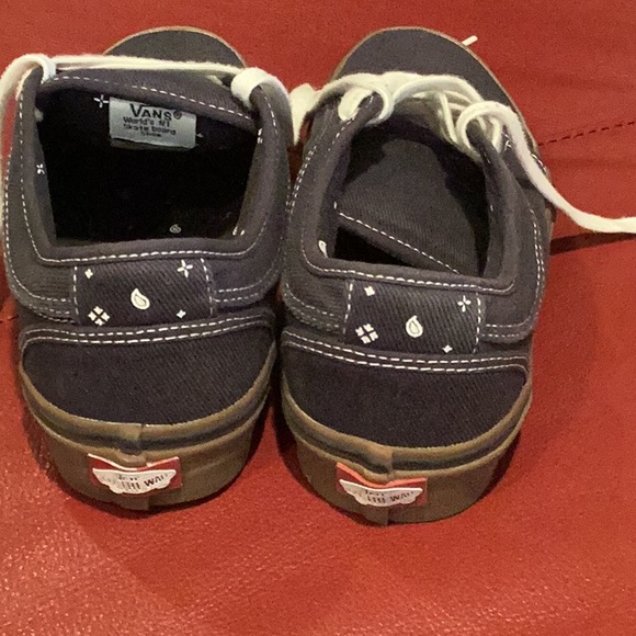 Blue canvas Vans - Picture 3 of 7